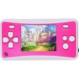Kids Handheld 152 Built In Games Console Children Ages 4-12 Retro Classic PINK